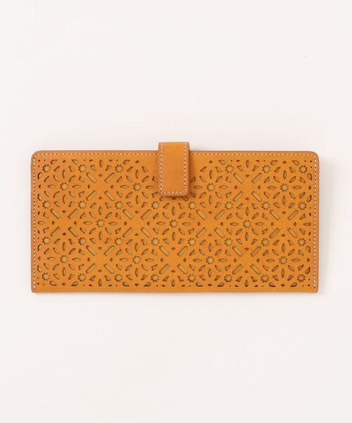 genten（ゲンテン） 財布 ダイヤカットワーク マチなし長財布