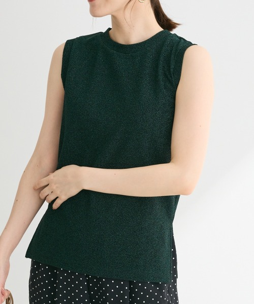 Petit fleur タンクトップ ノースリーブ ・Petit Fleur ラメ