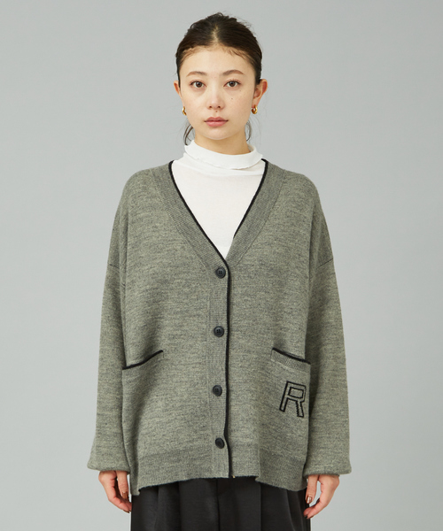 ROUGE VIF カーディガン Rouge vif Anna カーディガン バックロゴニットカーディガン