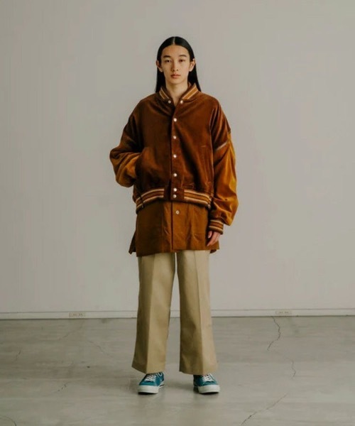 STYLISE スタジャン 「FACETASM」CORDUROY ZIPPER JACKET メンズ