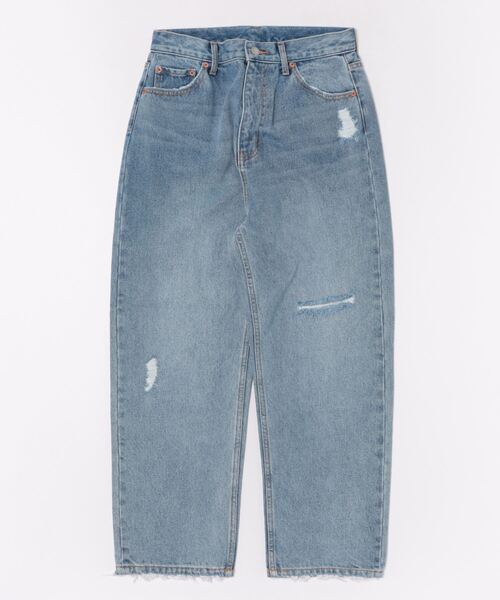 パンツ デニム ジーンズ YENN ダメージデニムパンツ レディース 