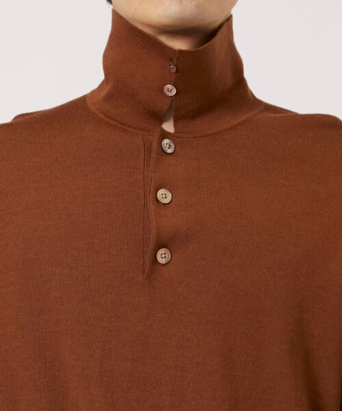 STUDIOUS ポロシャツ 「nakedgauge/ネイキッドゲージー」80 POLO