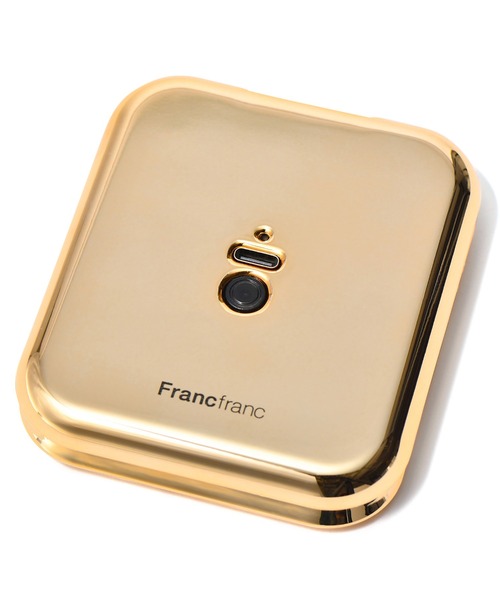 Francfranc LEDスタンド式化粧鏡 ローズゴールド Francfranc LEDスタンド式化粧鏡 ローズゴールド フッツェ