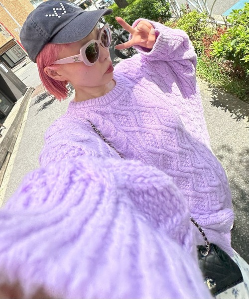 Alley Tokyo ニット セーター ケーブル モンスターケーブルニットプル