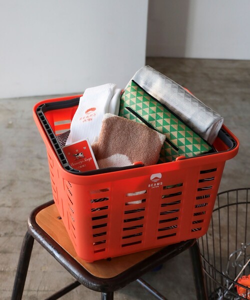 BEAMS JAPAN 収納 リングスター / 別注 スーパー バスケット M