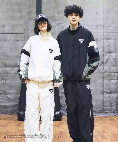 kaoyorinakami ブルゾン アウター Reebok nylon jacket