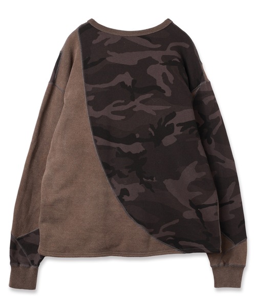 JieDa（ジエダ） トレーナー スウェット SWITCHING STITCH SWEAT CREW