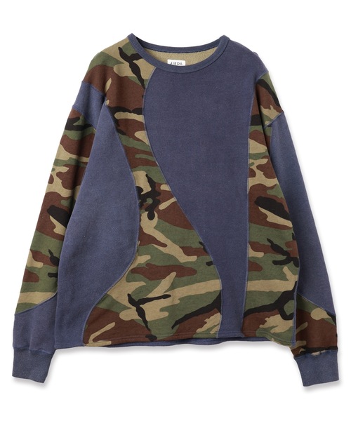 JieDa（ジエダ） トレーナー スウェット SWITCHING STITCH SWEAT CREW