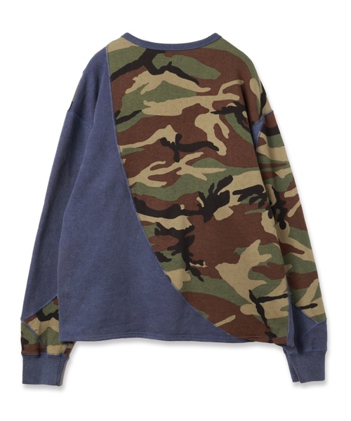 JieDa（ジエダ） トレーナー スウェット SWITCHING STITCH SWEAT CREW
