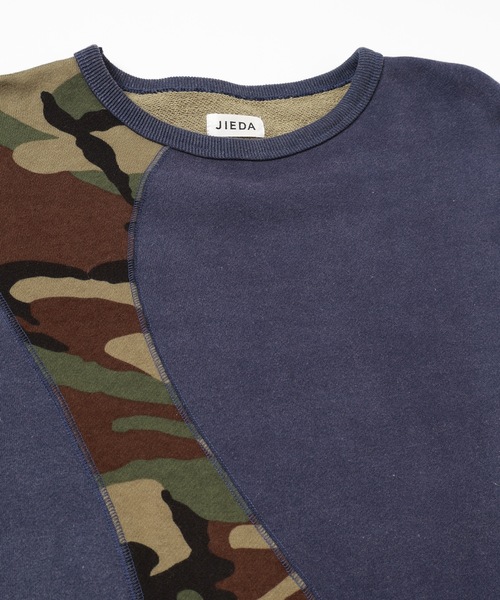 JieDa（ジエダ） トレーナー スウェット SWITCHING STITCH SWEAT CREW