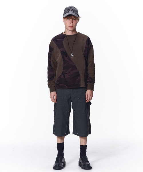 JieDa（ジエダ） トレーナー スウェット SWITCHING STITCH SWEAT CREW
