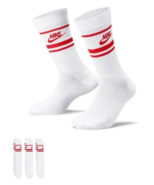 BalanceFrom エブリデイエッセンシャル 25LB NIKE（ナイキ） 靴下 ソックス NSW エブリデイ エッセンシャル クルー