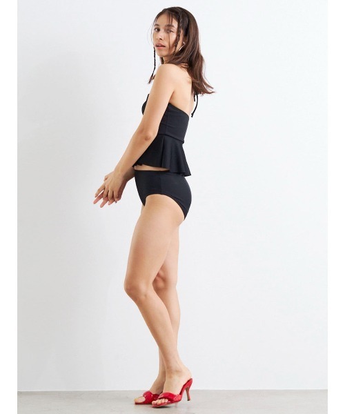 mikomori（ミコモリ） 水着 PEPLUM BUSTIER BIKINI レディース