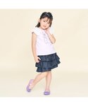 ワイドパンツ パンツ 「ジュニア対応」ティアー...の詳細画像1