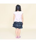 ワイドパンツ パンツ 「ジュニア対応」ティアー...の詳細画像2