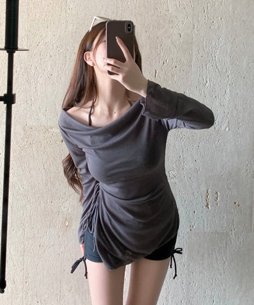 gossip!ロサンゼルス 水着 水着セパレート 3点セット リボンビキニ