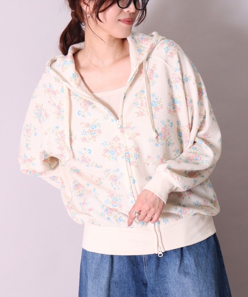 JEMORGAN（ジェーイーモーガン） パーカー (LK)「JEMORGAN」小花柄