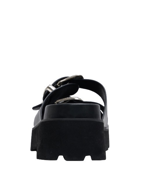 Ameri（アメリ） 厚底 サンダル MEDI WESTERN BUCKLE SANDALS