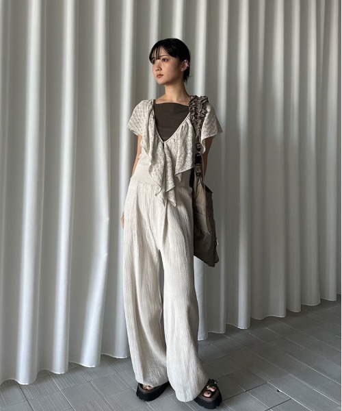 Ameri（アメリ） 厚底 サンダル MEDI WESTERN BUCKLE SANDALS
