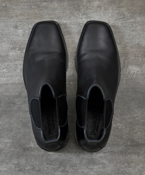 PADRONE（パドローネ） ブーツ パドローネ / BL SQUARE SIDE GORE