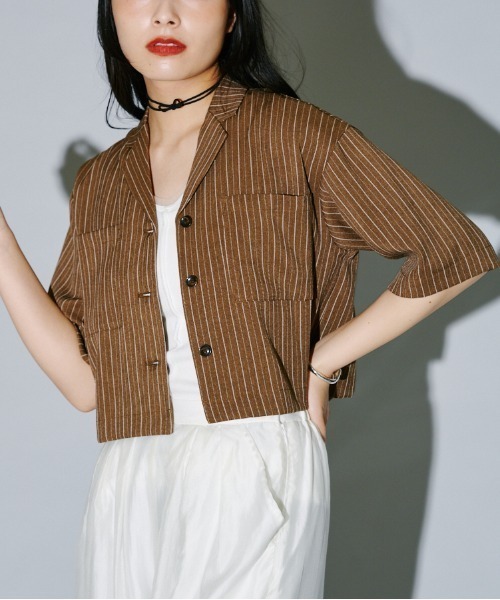 terrace バックジッパーシャツジャケット レディース : ZOZOTOWN Yahoo 
