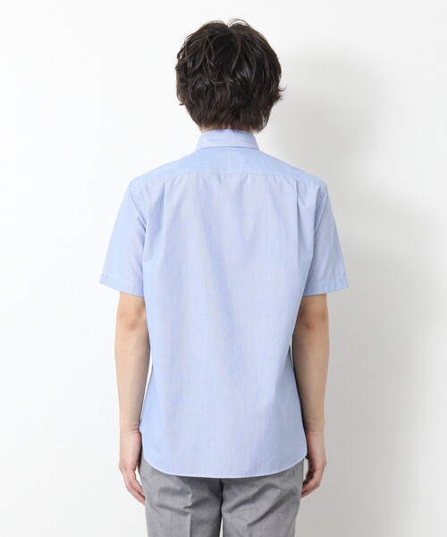 NOLLEY'S シャツ T/C 半袖パラシュートBD 25SS メンズ