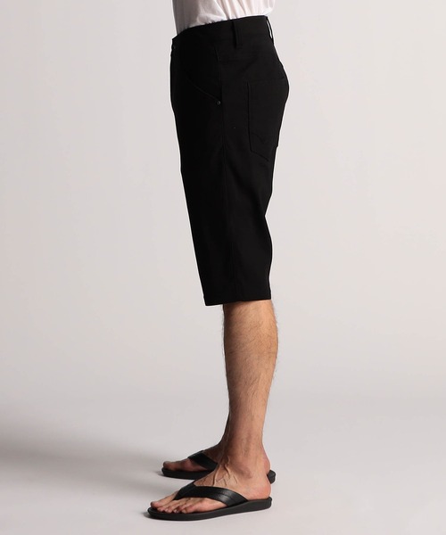 NICOLE CLUB FOR MEN パンツ ガムストレッチ デザインハーフ