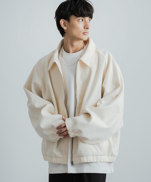 「Rocky Monroe」 ジップアップブルゾン M ブラック メンズの画像3