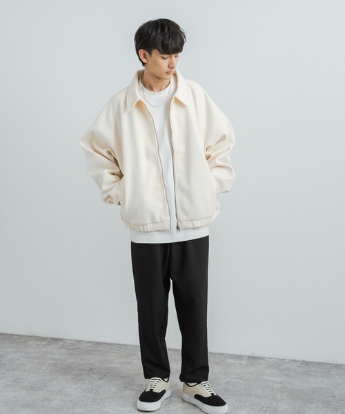 「Rocky Monroe」 ジップアップブルゾン M ブラック メンズの画像4