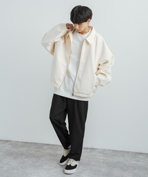 「Rocky Monroe」 ジップアップブルゾン M ブラック メンズの画像5