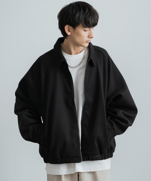 「Rocky Monroe」 ジップアップブルゾン M ブラック メンズの画像8