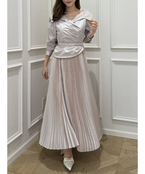 Her lip toワンピース Her lip to ハーリップトゥ Heart Petal Midi Dress ワンピース