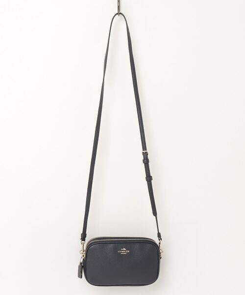 COACH ネイビー バッグ COACH - COACH コーチ ショルダーバッグ ネイビー ショップ袋
