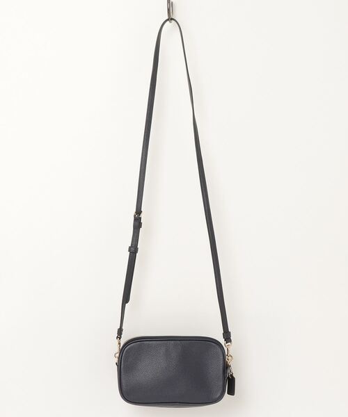 COACH 「COACH」 ワンポイント2WAYバッグ - ネイビー レディース