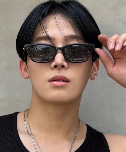 THE SHISHIKUI シシクイ Square eye サングラス ブラック Square eye / BLACK – SHISHIKUI