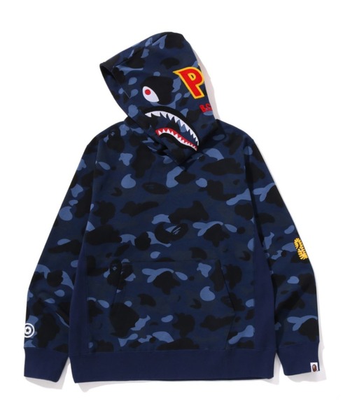 A BATHING APE パーカー COLOR CAMO 2ND SHARK PULLOVER HOODIE