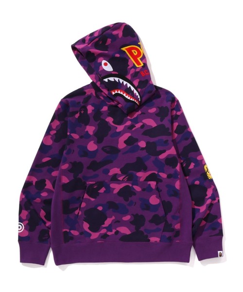 A BATHING APE パーカー COLOR CAMO 2ND SHARK PULLOVER HOODIE