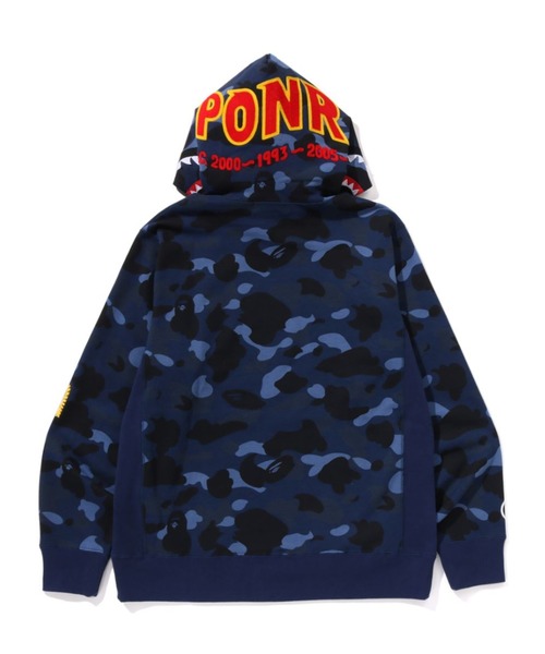 a bathing ape パーカー A BATHING APE パーカー COLOR CAMO 2ND SHARK PULLOVER HOODIE