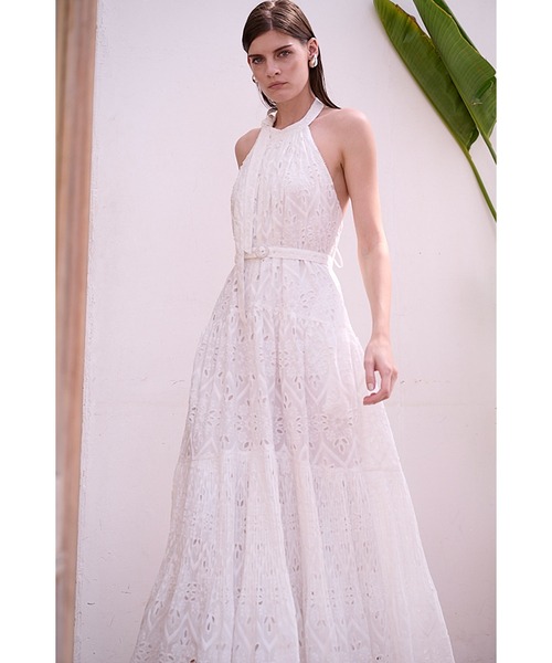 Estella.K ワンピース Gabi Lace Dress エンブロイダリーレース