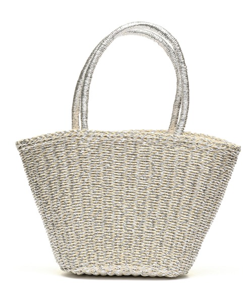 ZAKKA-BOX かごバッグ カゴバッグ メタルバスケットバッグ
