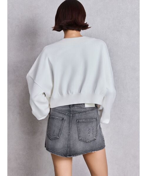 GYDA デニムスカート bijouデニムスカートライクショートパンツ