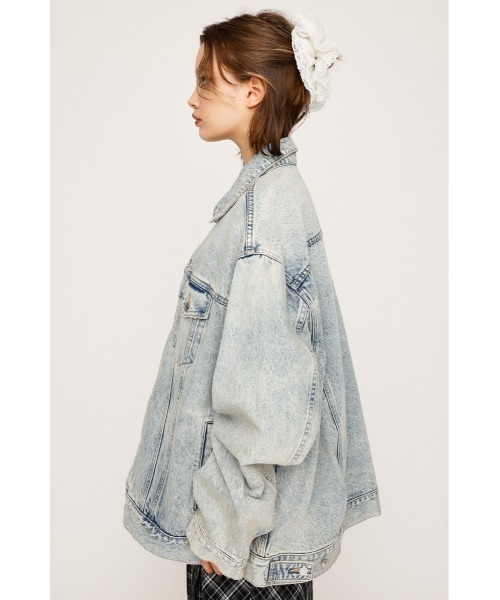 SLY OVER SIZE DENIM SH JK シャツ ジャケット SLY OVER SIZE DENIM SH JK シャツ ジャケット