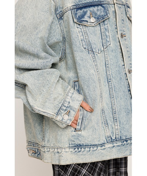 SLY OVER SIZE DENIM SH JK シャツ ジャケット SLY OVER SIZE DENIM SH JK シャツ ジャケット SLY OVER SIZE