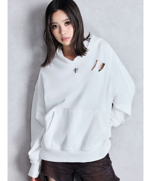 パーカー GENUINE BUNNYスウェットパーカー レディース GYDA パーカー GENUINE BUNNYスウェットパーカー レディース