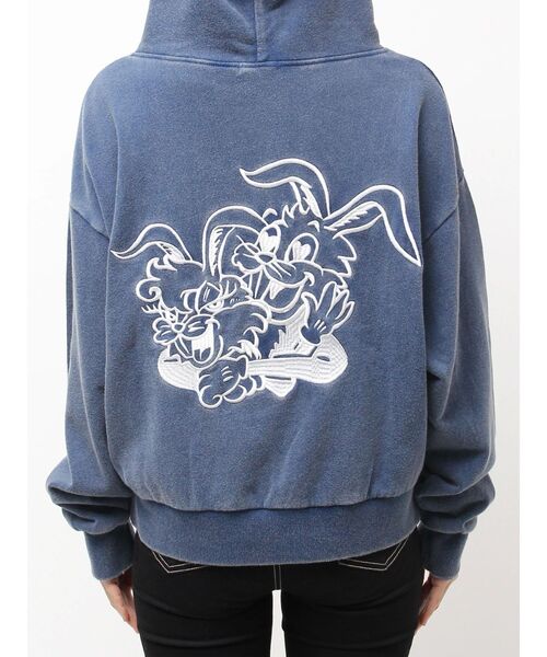 GYDA  極美品 バニー パーカー GYDA（ジェイダ） パーカー GENUINE BUNNYスウェットパーカー