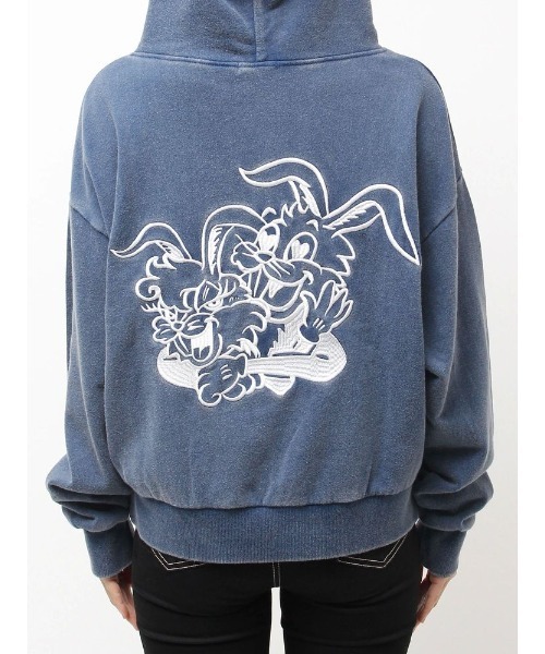 GYDA（ジェイダ） パーカー GENUINE BUNNYスウェットパーカー