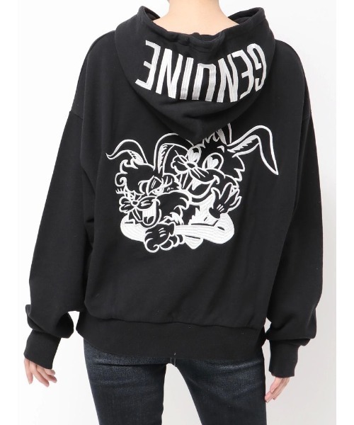 GYDA（ジェイダ） パーカー GENUINE BUNNYスウェットパーカー