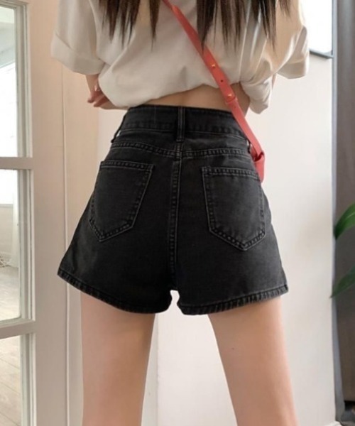 デニムスカート デニムスカパン キュロットミニスカート : ZOZOTOWN