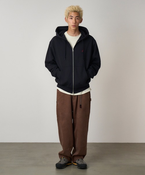 GRAMICCI（グラミチ） パーカー ONE POINT ZIP HOODED SWEATSHIRT