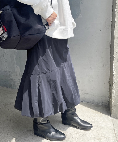 「Spick & Span」 ロングスカート 36 ベージュ レディース_画像2